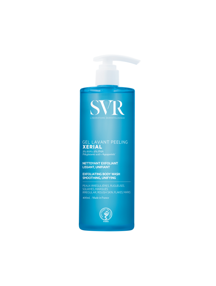 SVR Xerial Gel Lavant Peeling kuoriva pesugeeli 400 ml