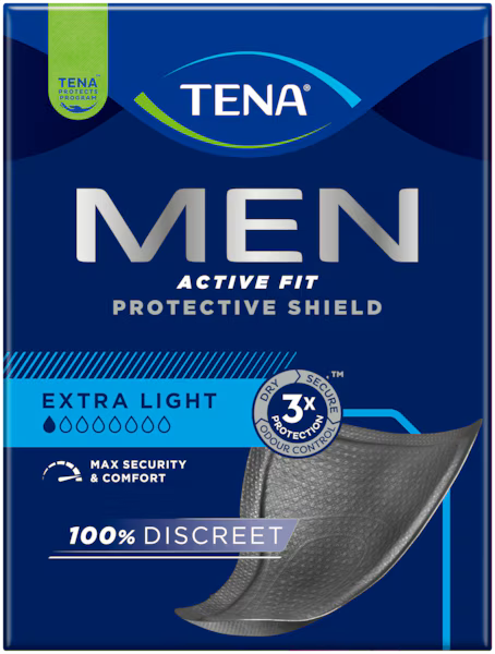 TENA Men Active Fit Protective Shield 14 kpl