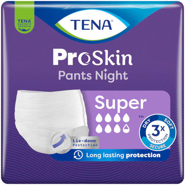 TENA ProSkin Pants Night Super M 10 kpl