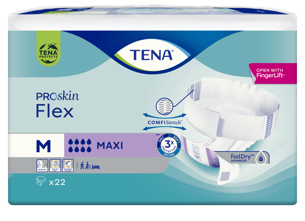 TENA FLEX MAXI 22 kpl -eri kokoja