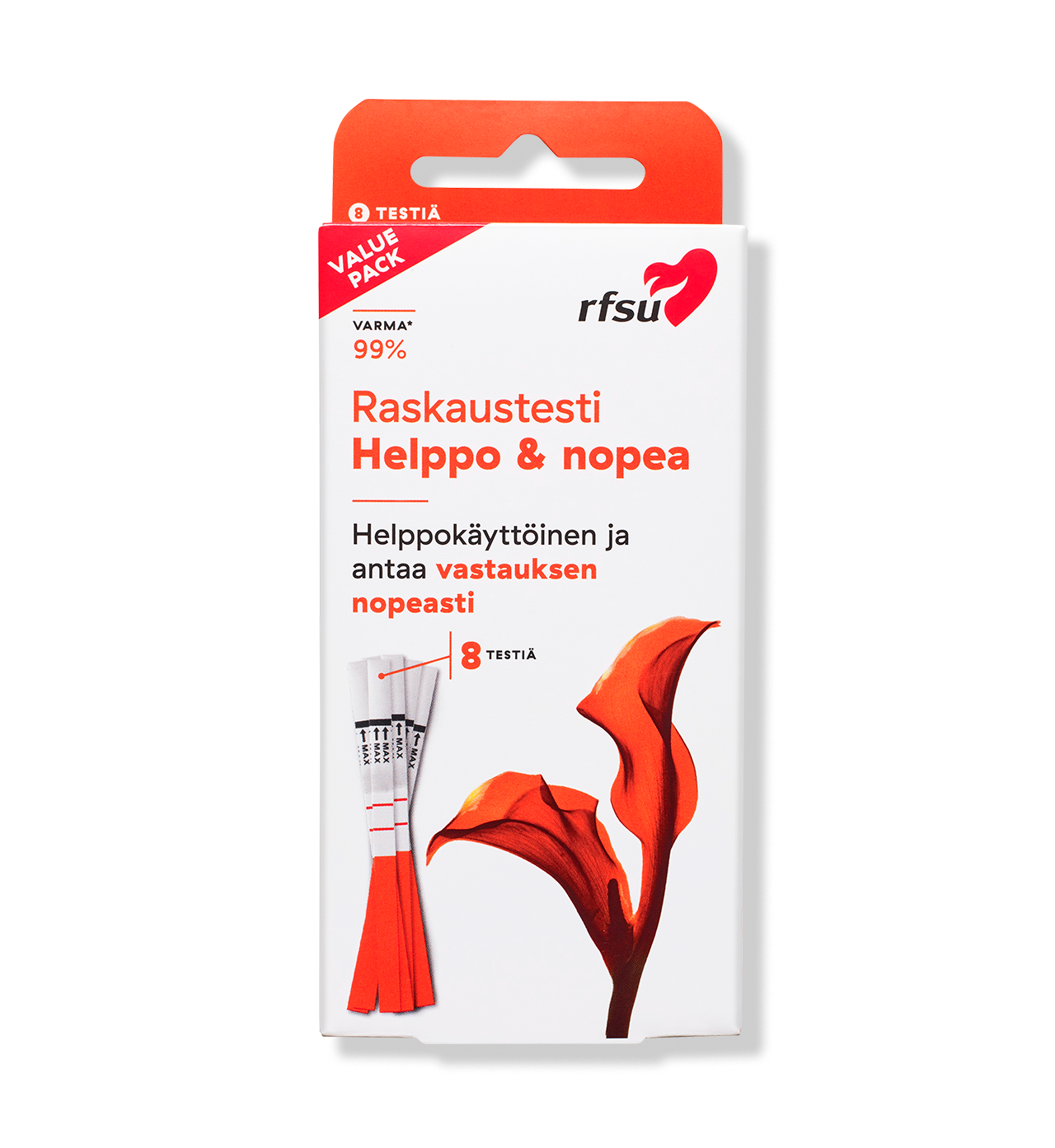 RFSU RASKAUSTESTI 2 kpl / 8 kpl