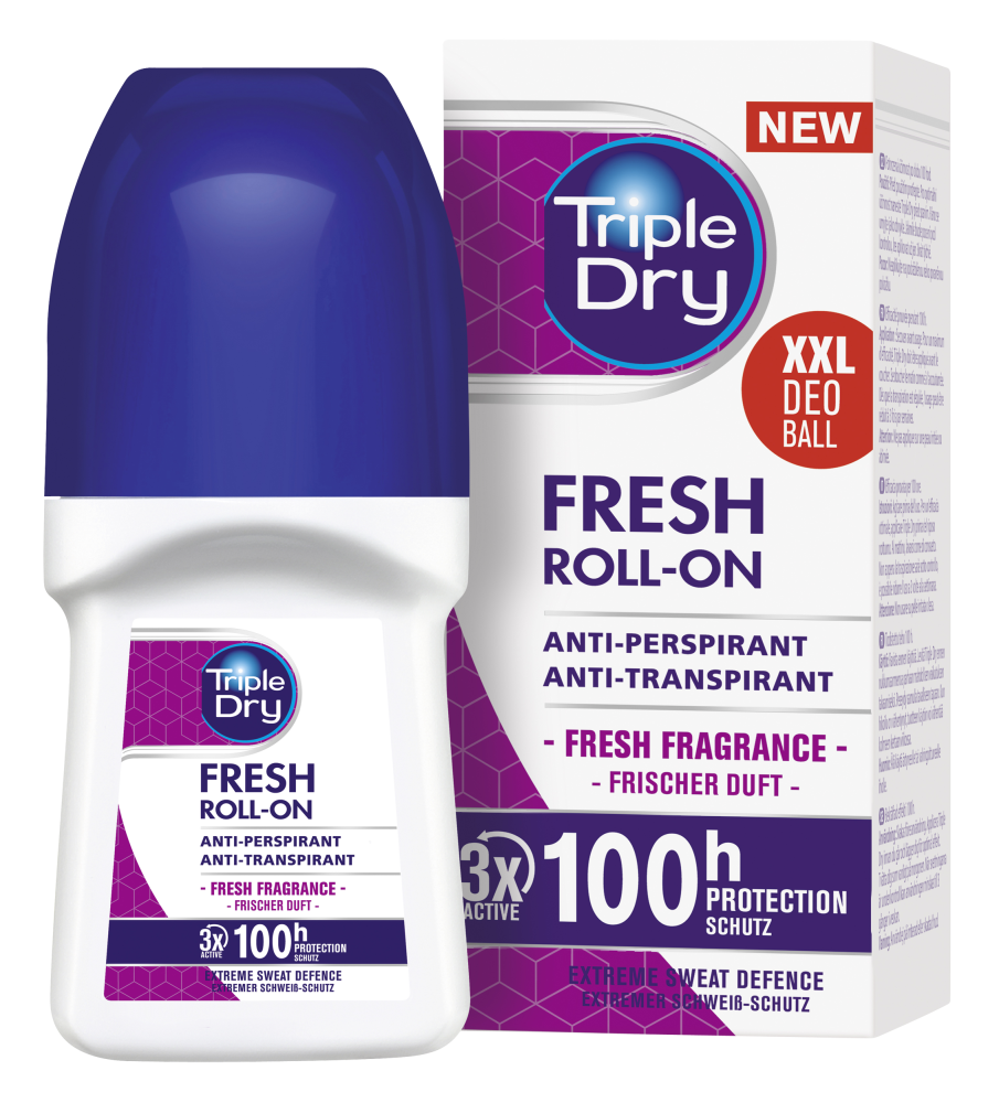 Triple Dry 100h Fresh antiperspirant roll-on 50 ml