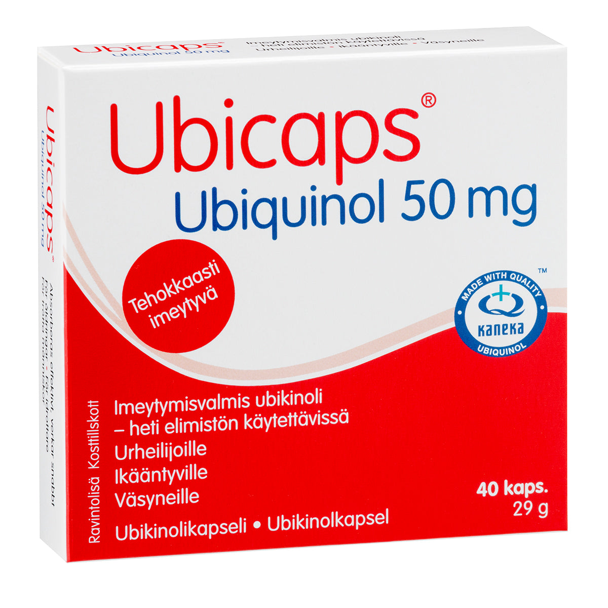 Ubicaps® Ubiquinol 50 mg 40 kaps.