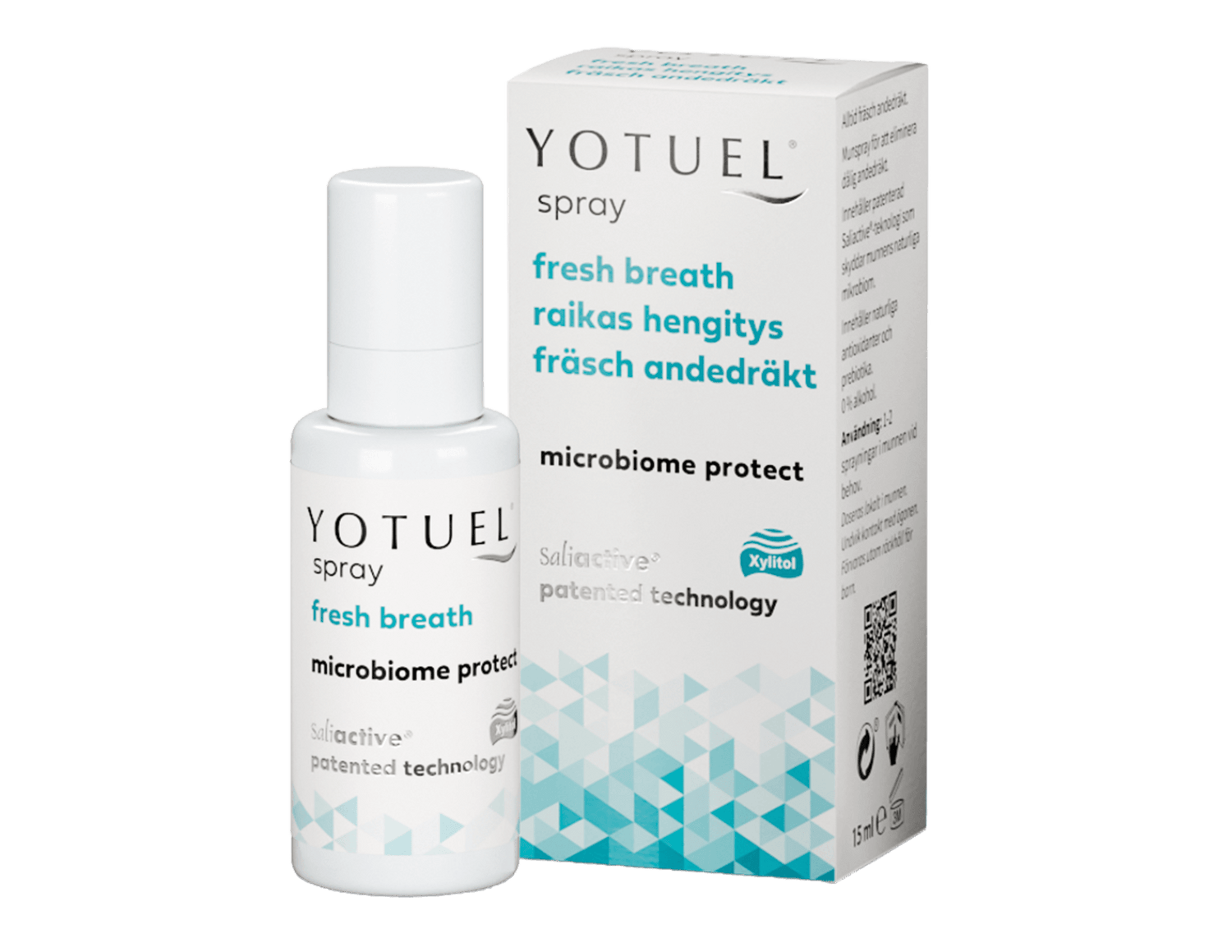 YOTUEL Fresh Breath Spray suusuihke pahanhajuiseen hengitykseen 15 ml