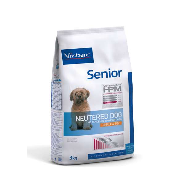 Virbac HPM Dog Senior Neutered Small & Toy -eri kokoja