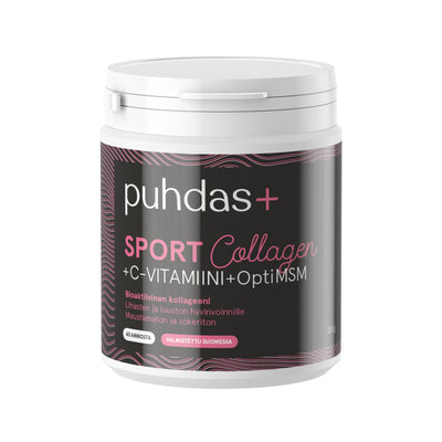 Puhdas+ Sport Collagen & C-vitamiini & OptiMSM 270 g