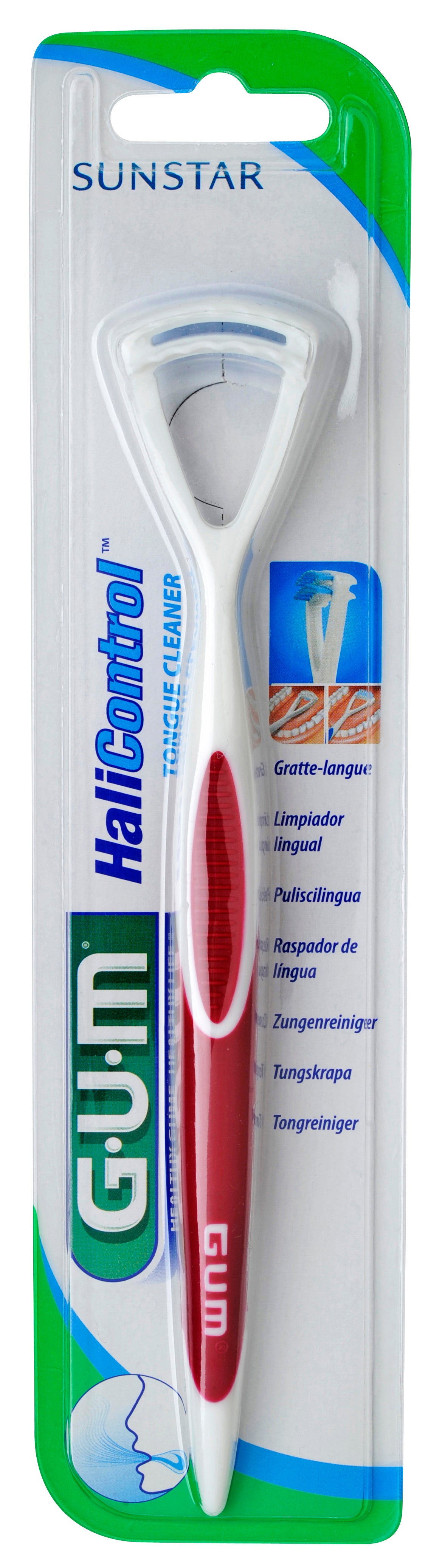 GUM HaliControl kielenpuhdistin