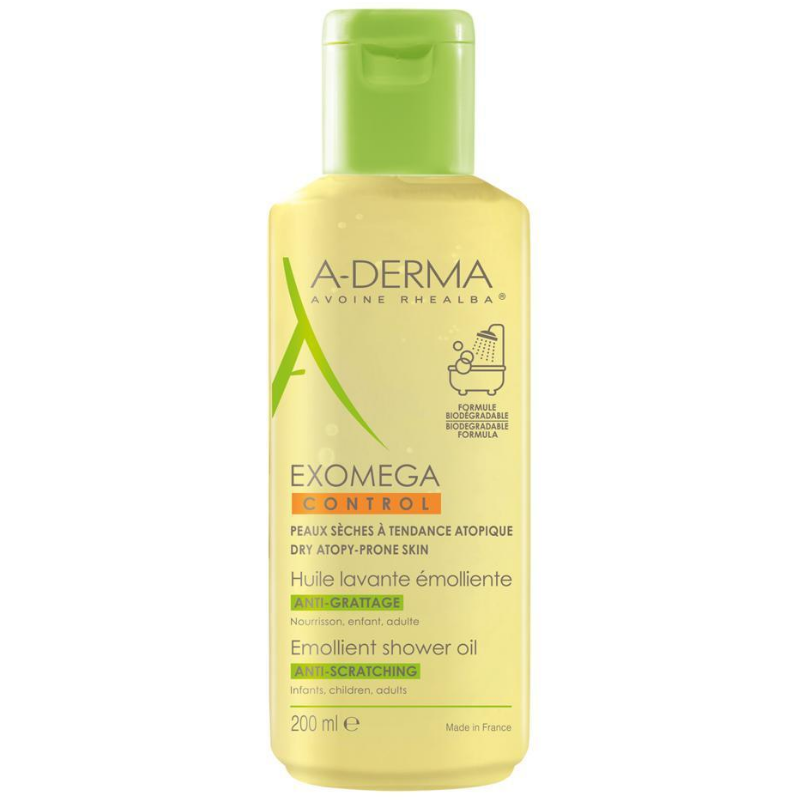 A-DERMA Exomega Control Shower oil
