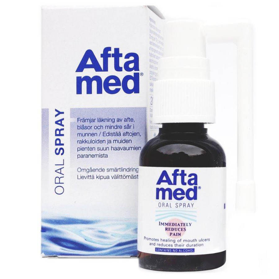 Aftamed Spray -suihke suun haavaumiin ja aftoihin