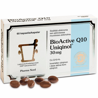 BioActive Q10 Uniqinol 30 mg