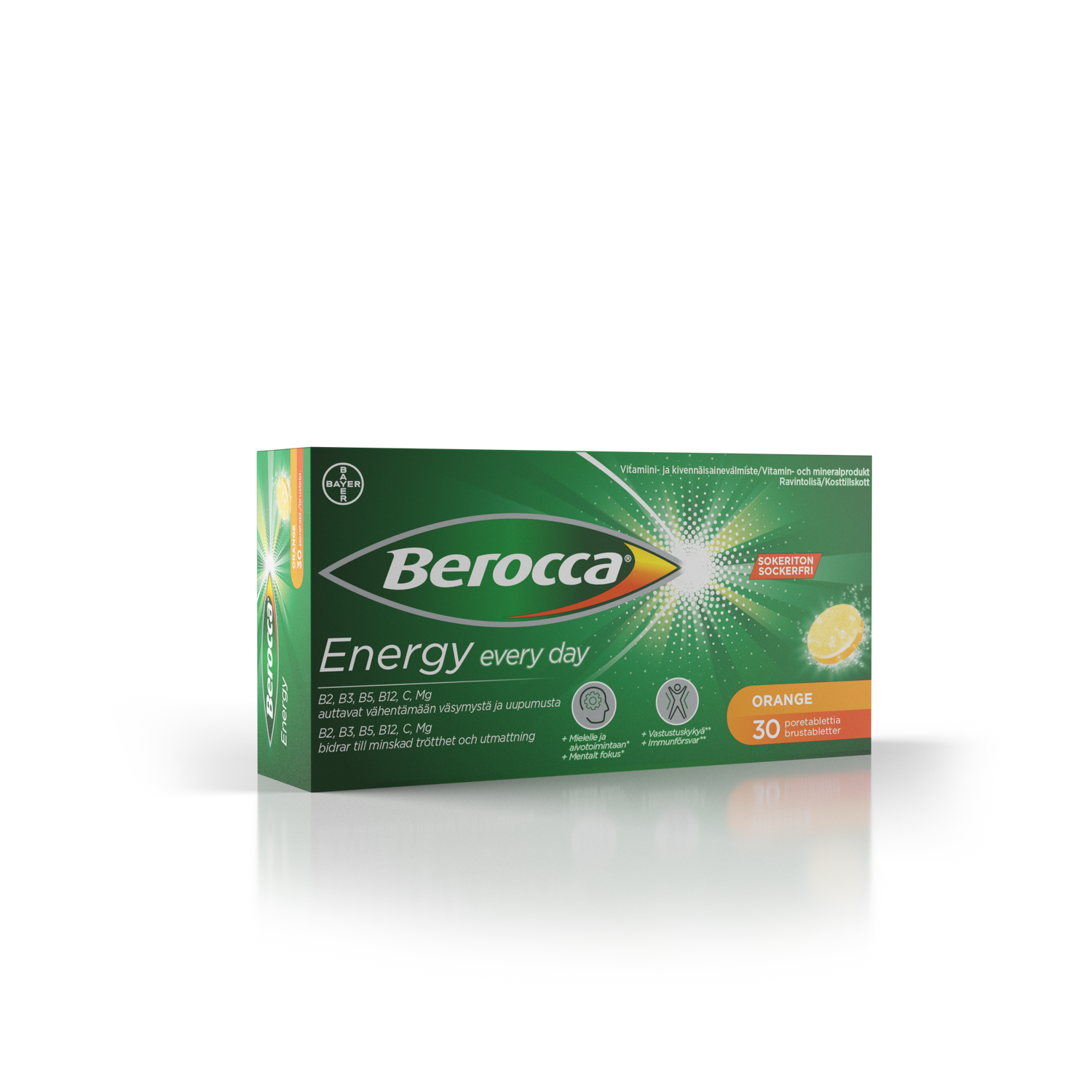 Berocca Energy Orange 15 poretablettia