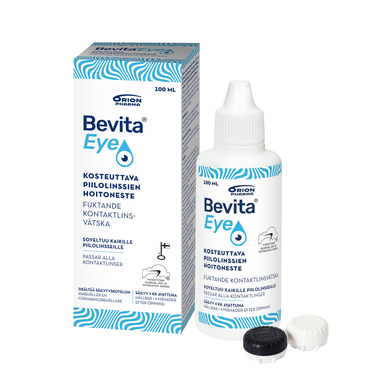 Bevita Eye Kosteuttava Piilolinssien hoitoneste 100 ml