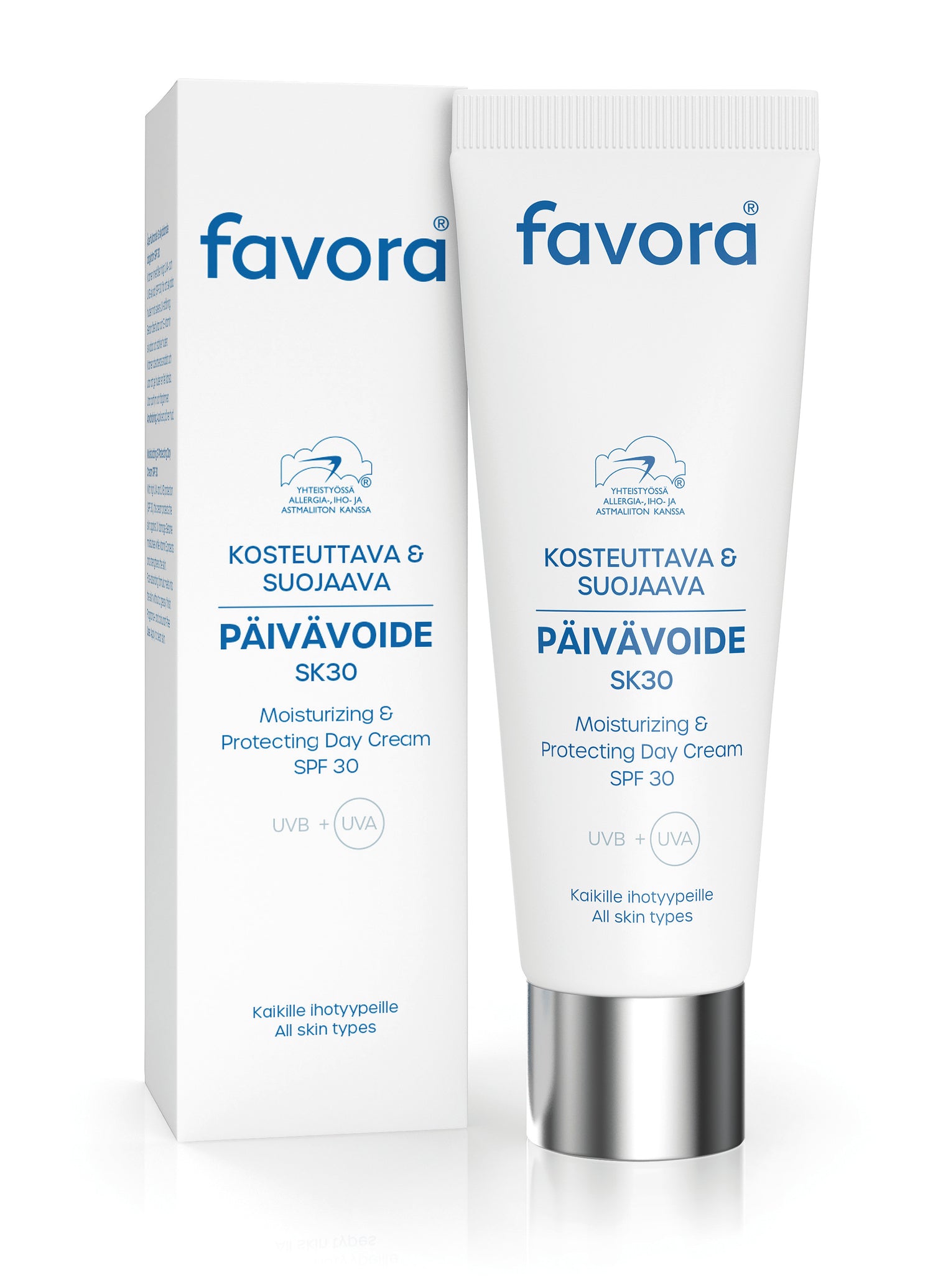 FAVORA KOSTEUTTAVA JA SUOJAAVA PÄIVÄVOIDE SK 30