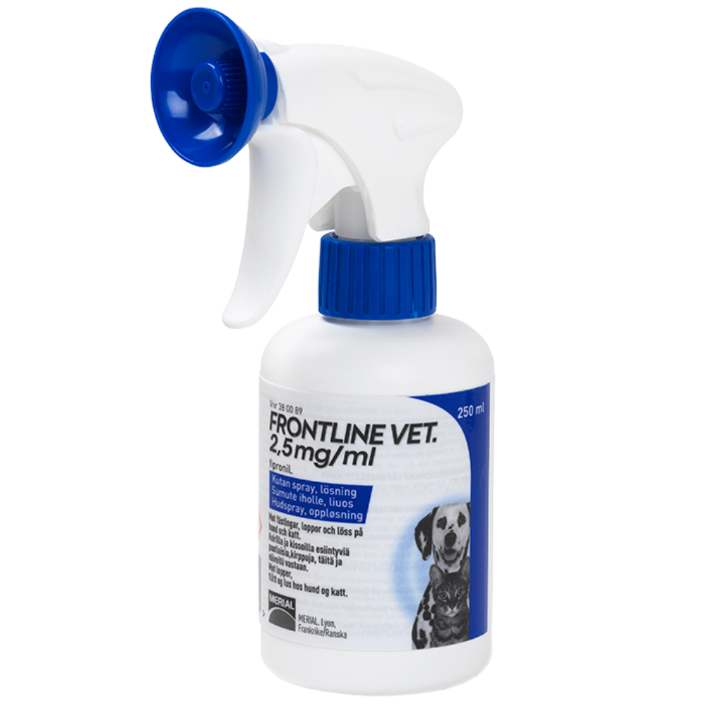 Frontline vet 2,5 mg/ml -sumute iholle