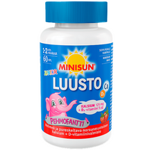 Minisun Pehmofantti Luusto Junior 60 purutablettia