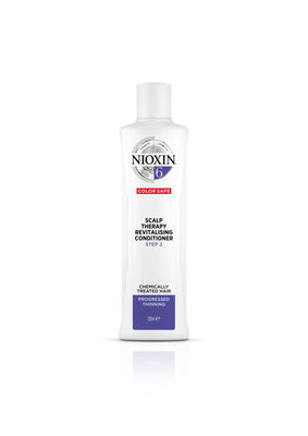 NIOXIN System 6 Scalp Revitalizer -Hoitoaine kemiallisesti käsitellyille, selvästi ohentuneille hiuksille -Eri pakkauskokoja