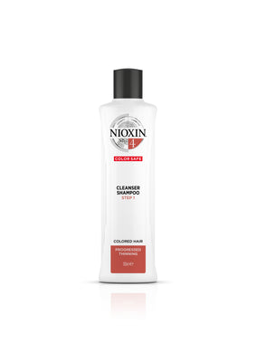 NIOXIN System 4 Cleanser -Shampoo värjätyille, selvästi ohentuneille hiuksille -Eri pakkauskokoja