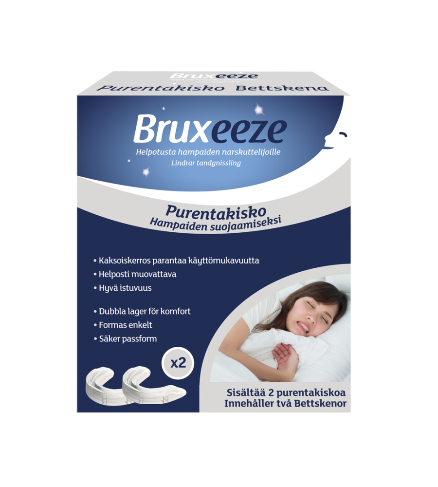 Bruxeeze Night Guard purentakisko 2 kpl