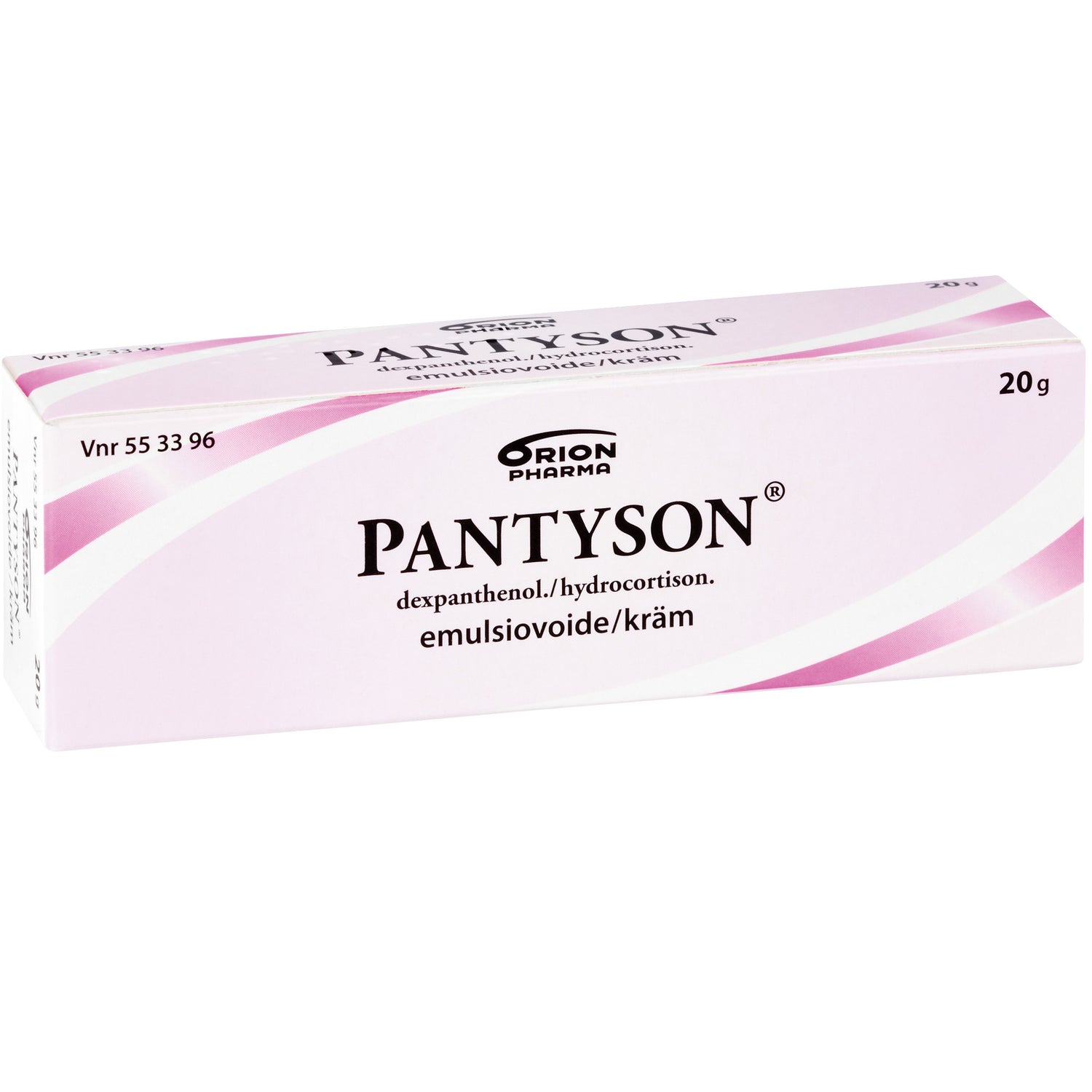 Pantyson 10/20 mg/g -emulsiovoide eri kokoja