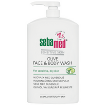 Sebamed Olive Face & Body Wash -pesuneste 1000 ml pumppupullo + Sebamed suihkugeeli 250 ml KAUPAN PÄÄLLE!