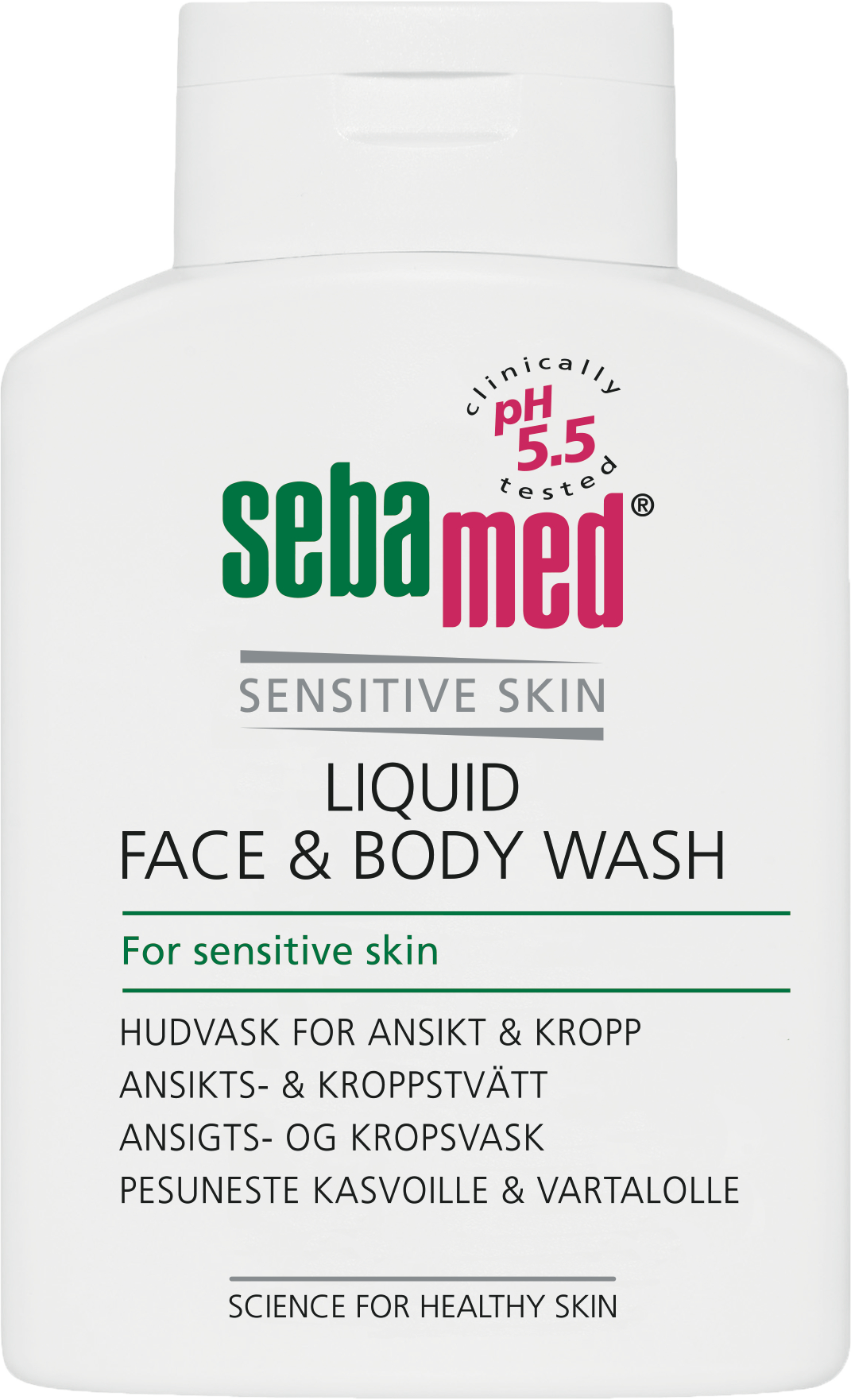 Sebamed Liquid Face & Body Wash -pesuneste - eri kokoja
