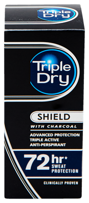 Triple Dry Aktiivihiili Men Roll-on antiperspirantti