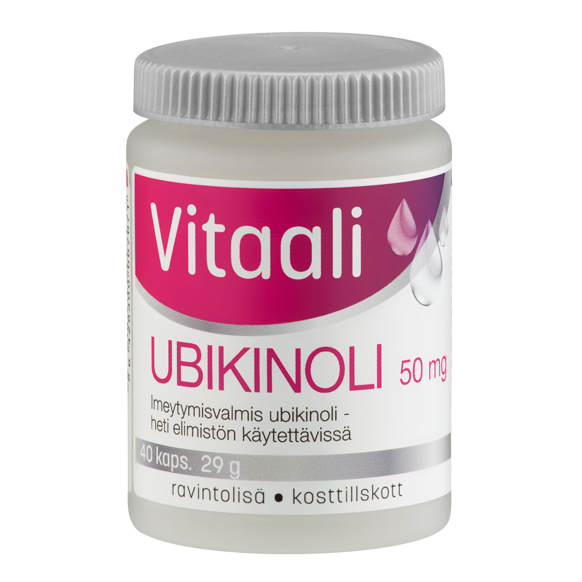 VITAALI UBIKINOLI 50 mg 40 kapselia