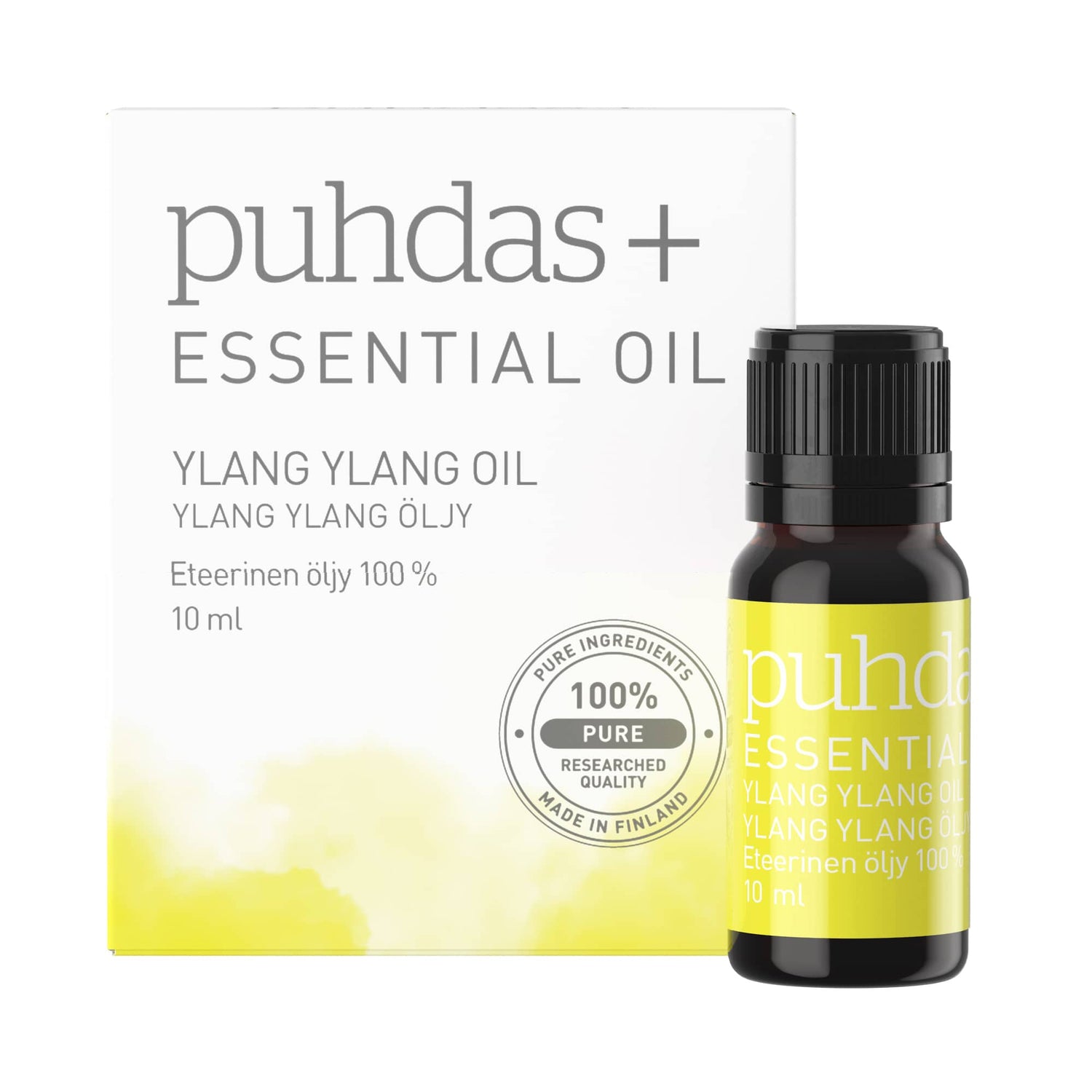 Puhdas+ Eteerinen ylang ylang -öljy 10 ml