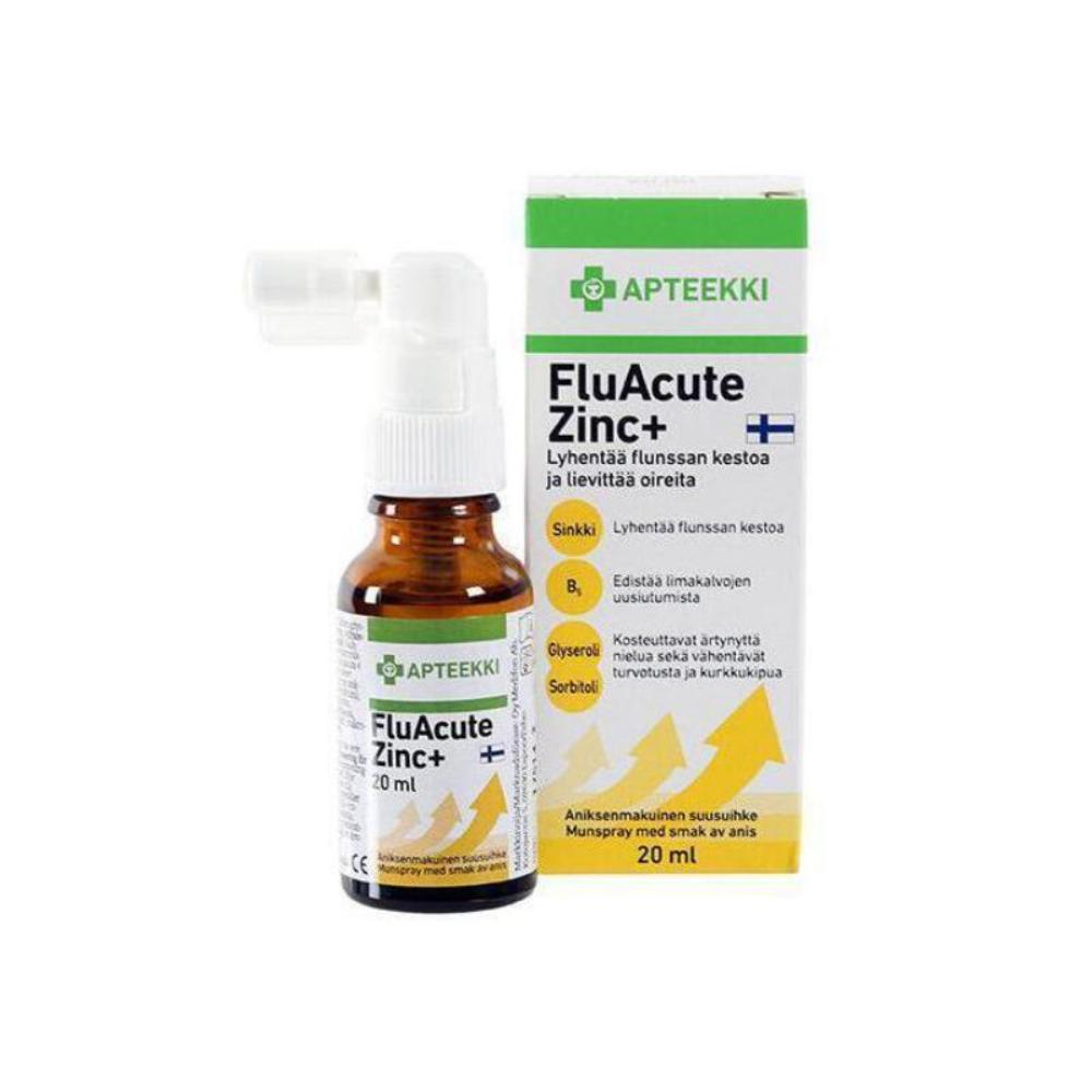 Apteekki FluAcute Zinc+ anis