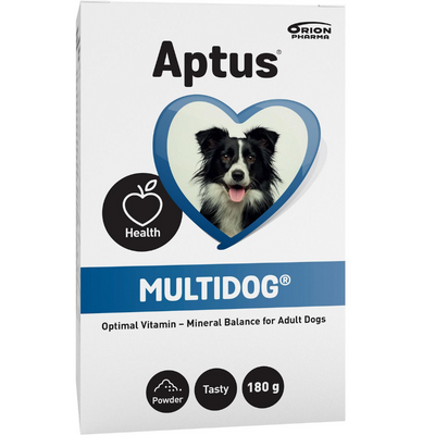 Aptus Multidog 180 g kivennäisrehujauhe koiralle