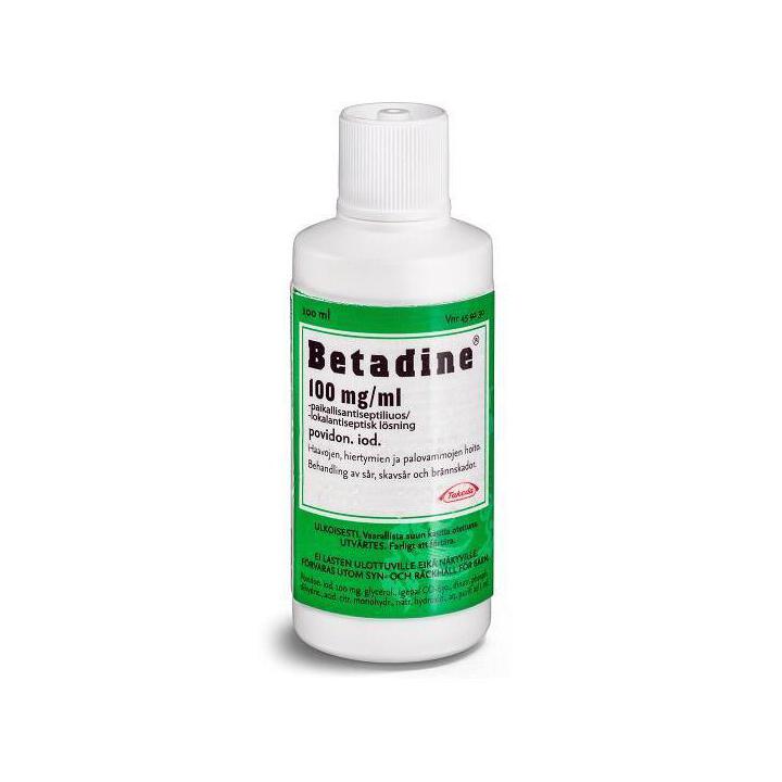 Betadine 100 mg/ml -antiseptinen liuos