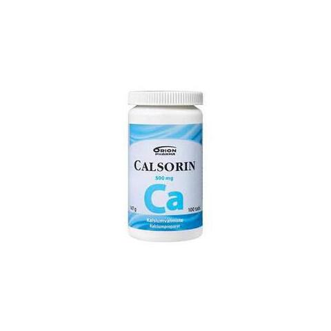 Calsorin 500 mg 100 tablettia