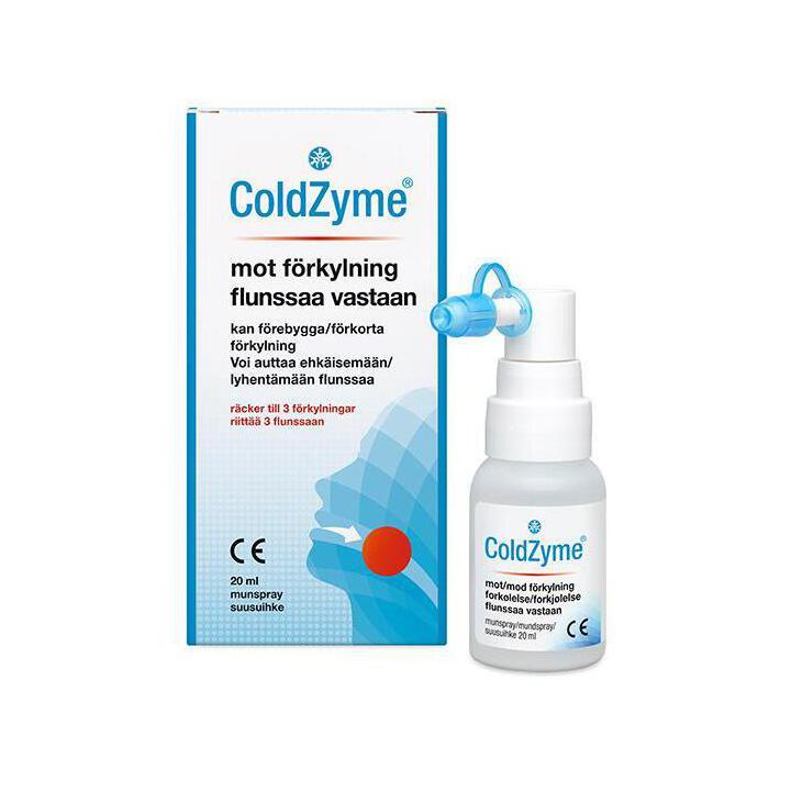 ColdZyme suusuihke flunssaa vastaan