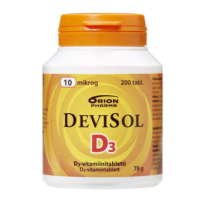 DeviSol 10 mikrog - eri kokoja