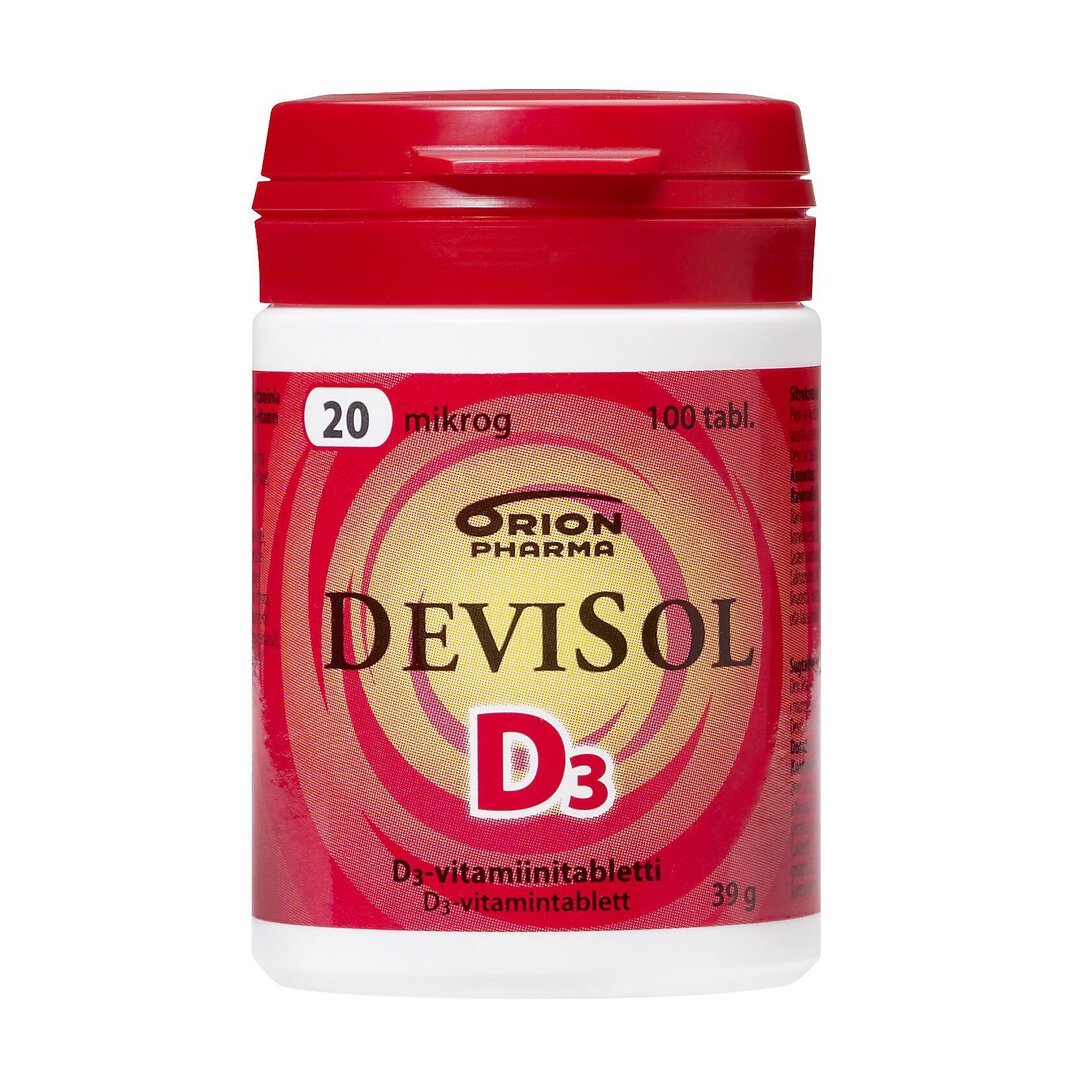 DeviSol 20 mikrog 100 tabl