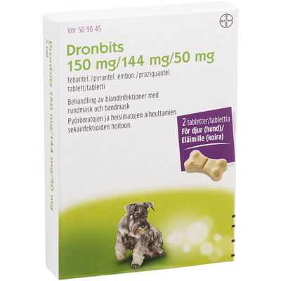 Dronbits 150/144/50 mg tabletti
