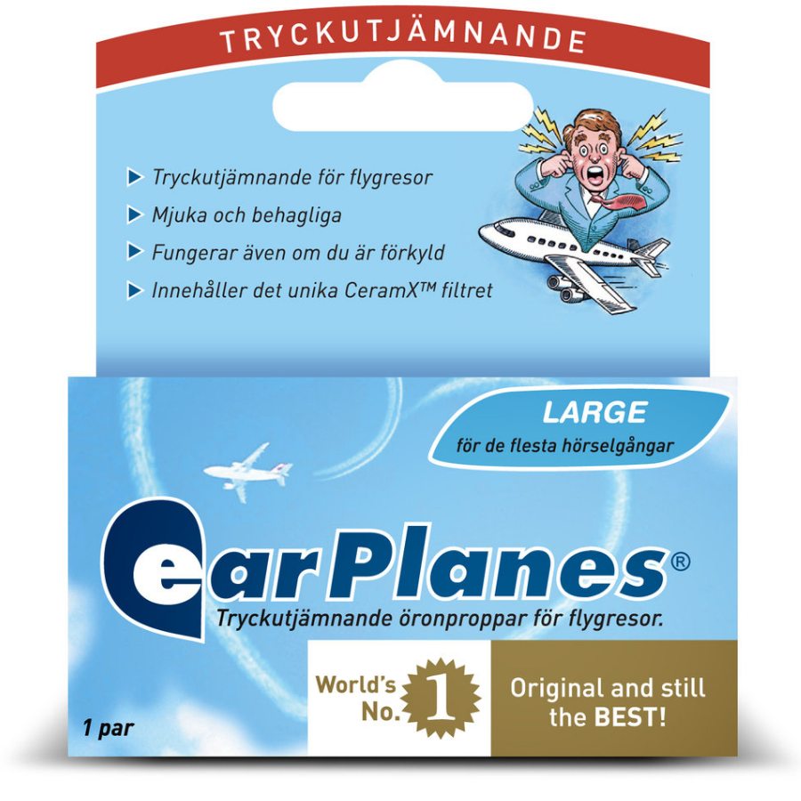 earPlanes korvatulpat L