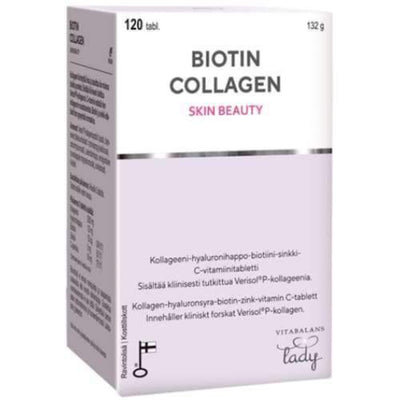 Biotin Collagen 120 tablettia