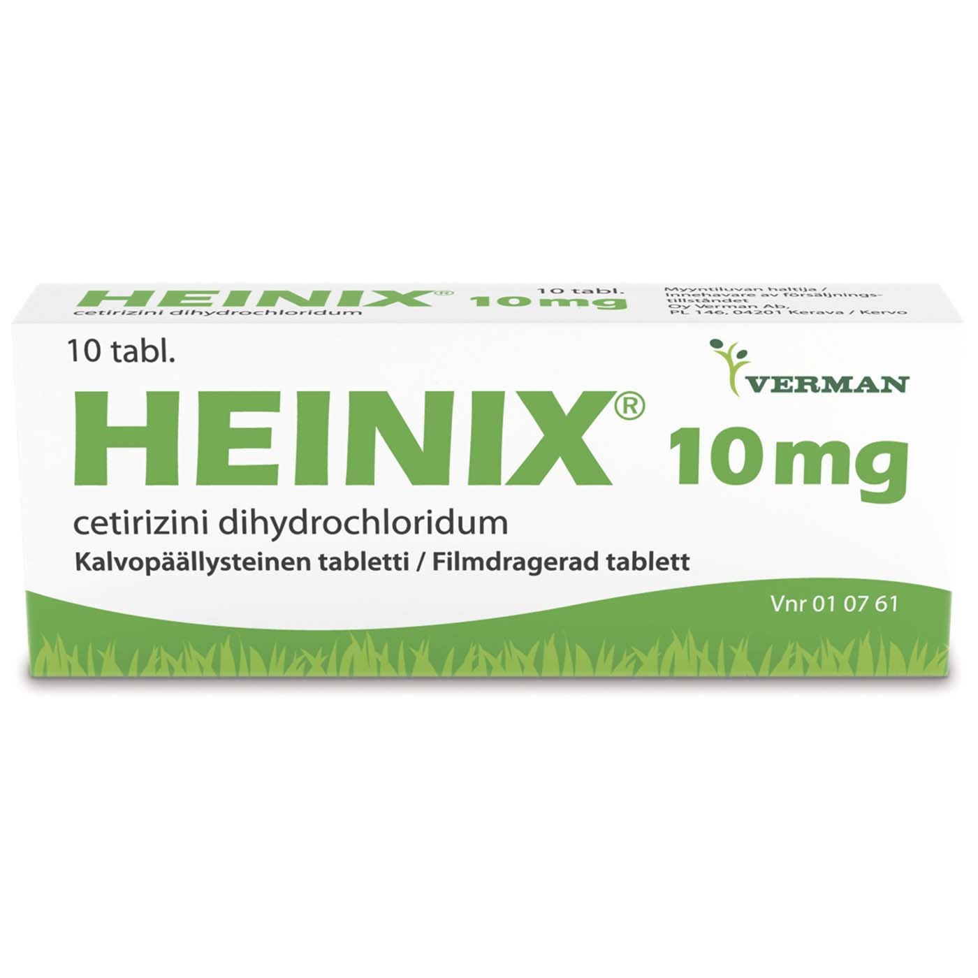 Heinix 10 mg - eri kokoja