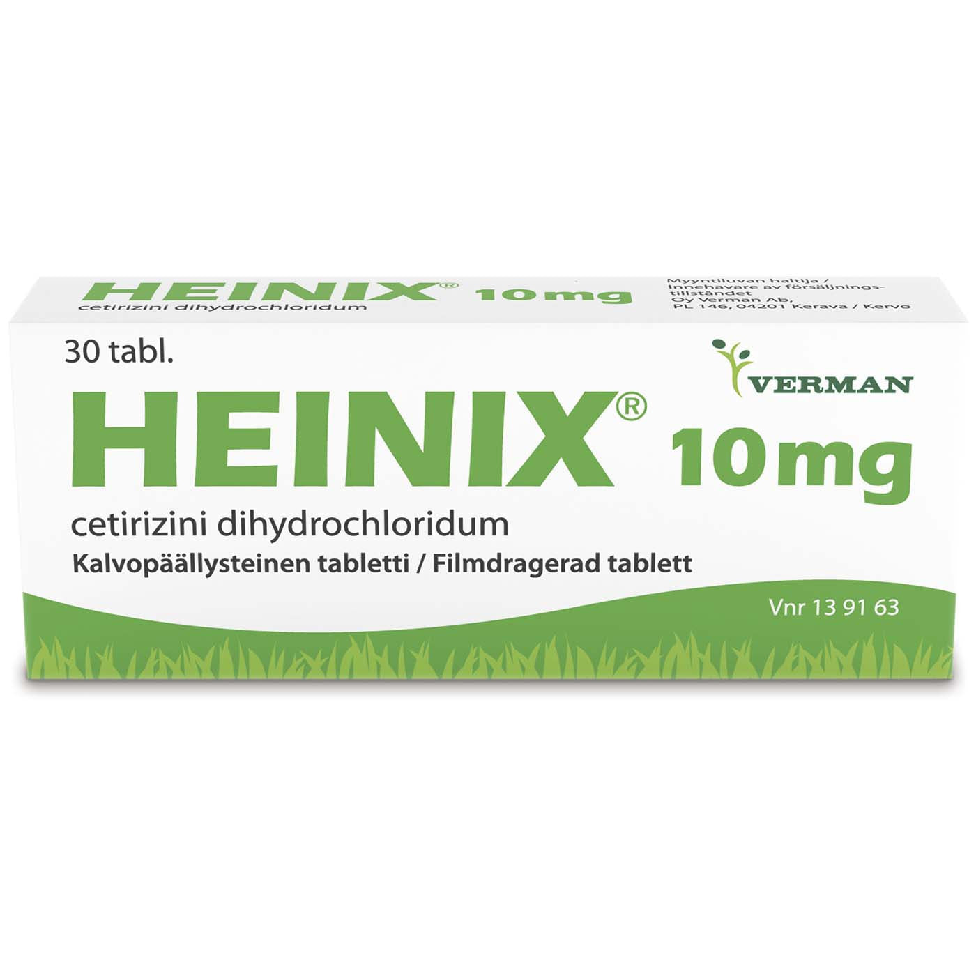 Heinix 10 mg - eri kokoja