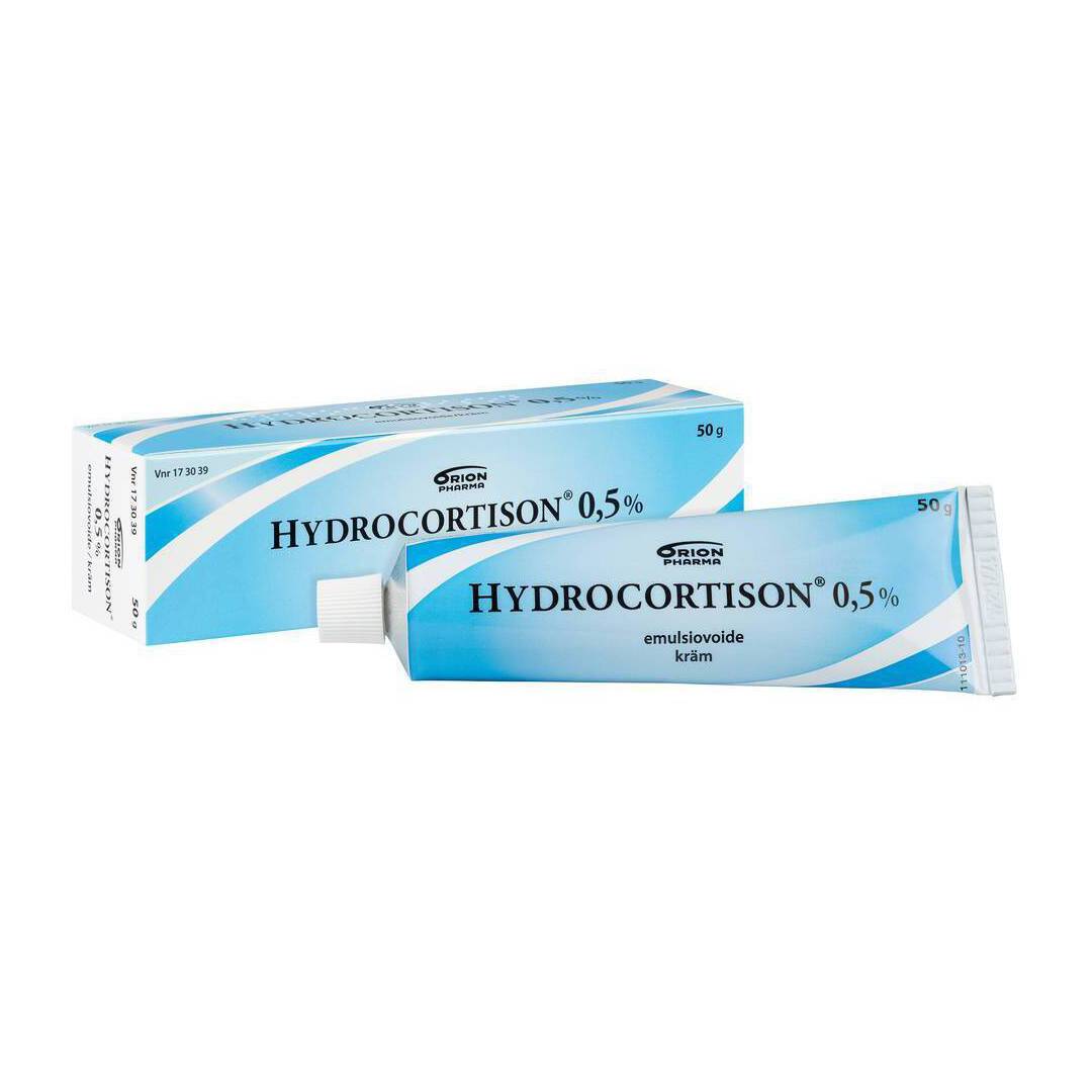 Hydrocortison 0,5 % emulsiovoide -eri kokoja