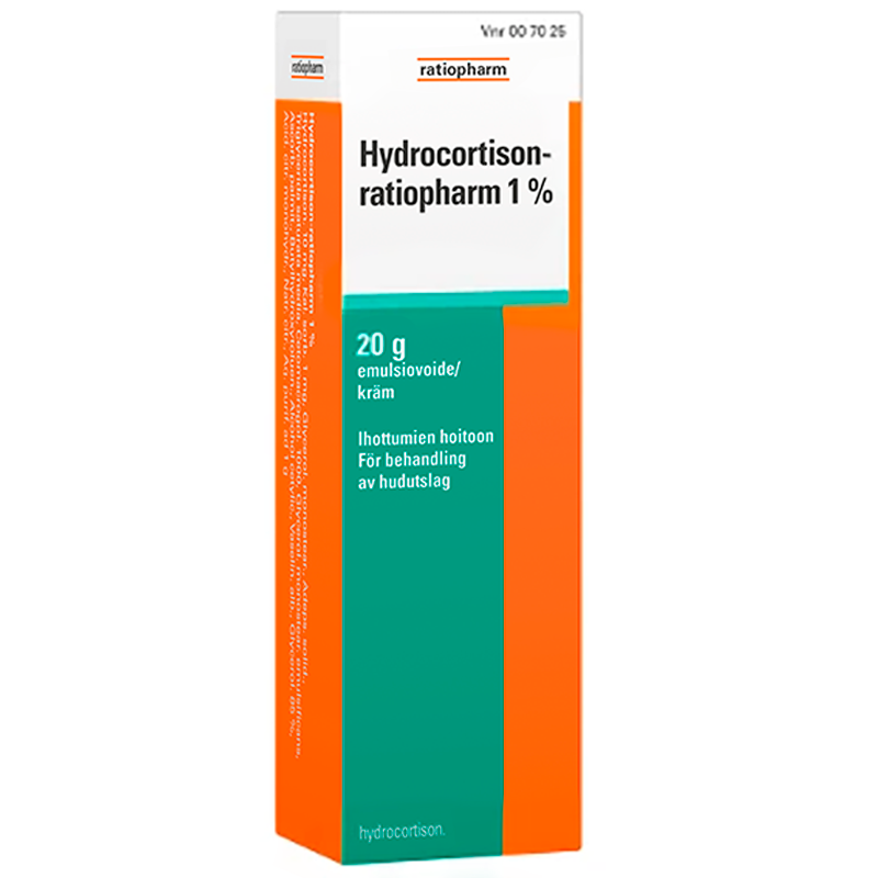 Hydrocortison-ratiopharm 1 % - eri kokoja