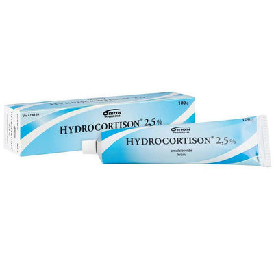 Hydrocortison 2,5 % emulsiovoide -eri kokoja