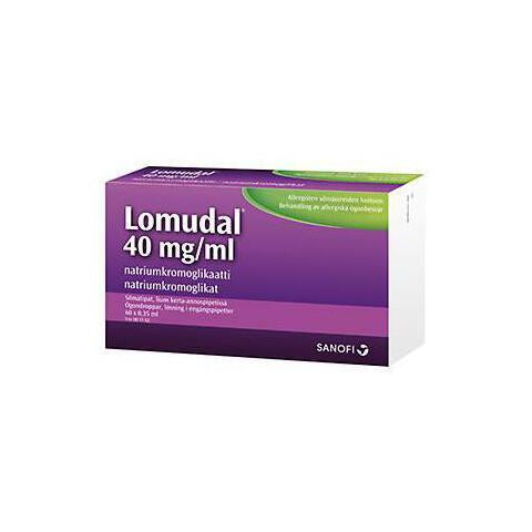 Lomudal 40 mg/ml - eri kokoja