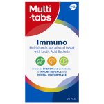 MULTI-TABS IMMUNO MONIVITAMIINI+MAITOHAPPOBAKTEERI