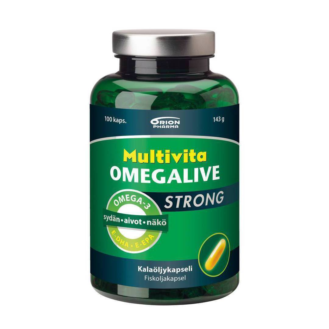Multivita Omegalive Strong 100 kaps