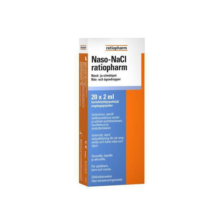 NASO NACL RATIOPHARM 20 x 2 ml