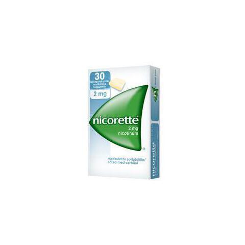 Nicorette 2 mg - eri kokoja