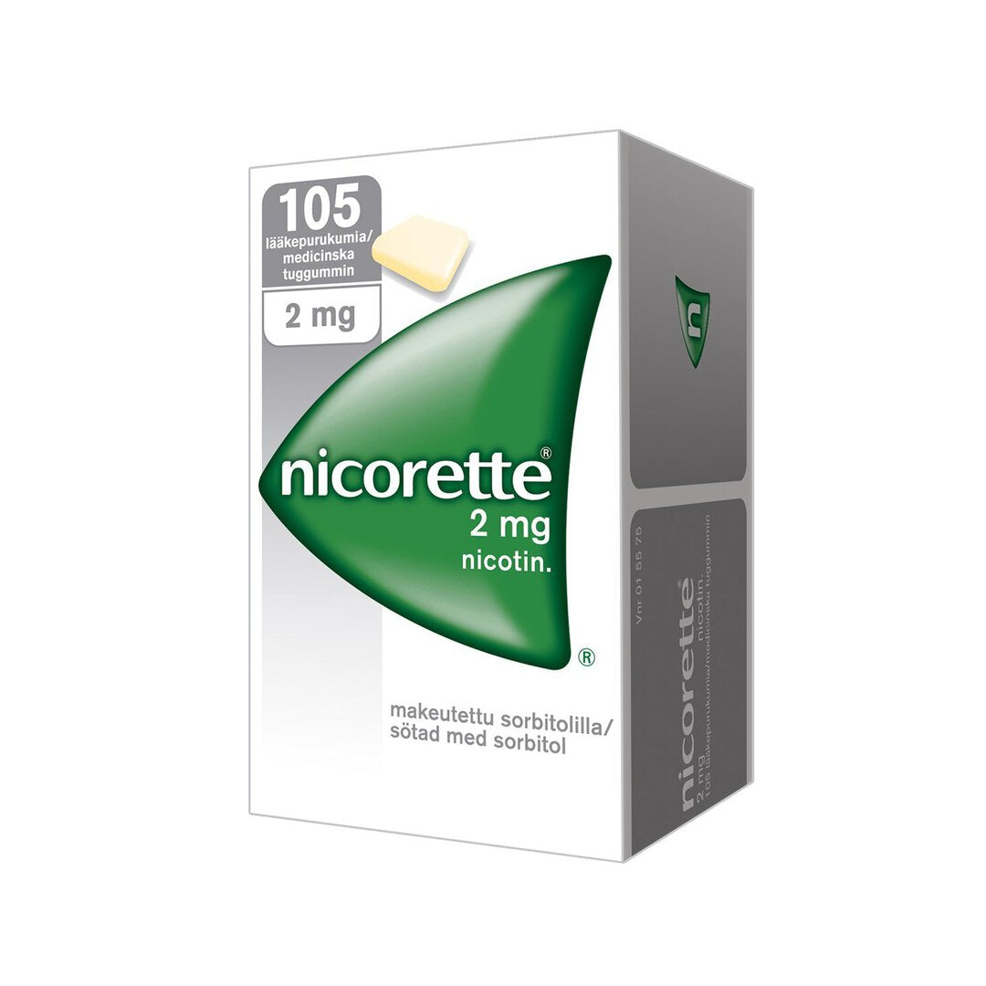 Nicorette 2 mg - eri kokoja