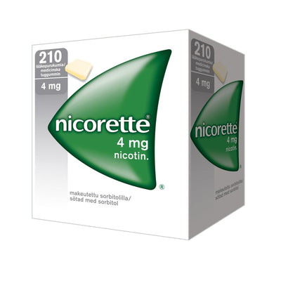 Nicorette 4 mg - eri kokoja